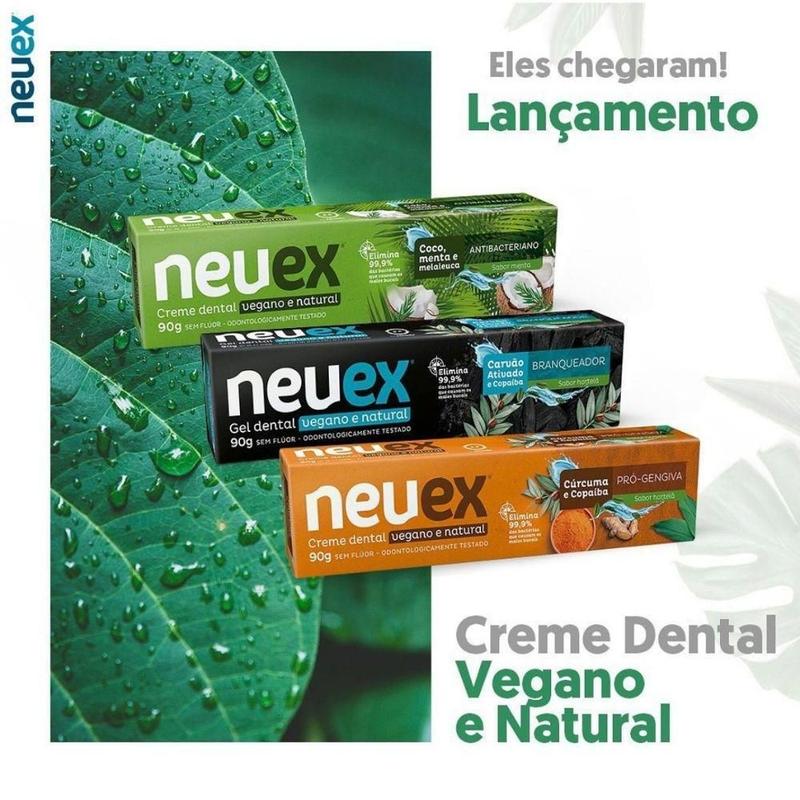 Creme Dental Vegano E Natural Pró Gengiva Neuex 90G - Creme e Gel